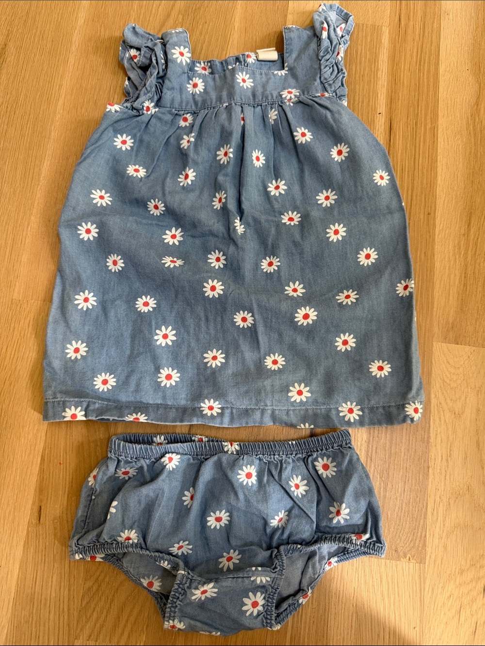 Tucker + Tate Blue Daisy Matching Set
